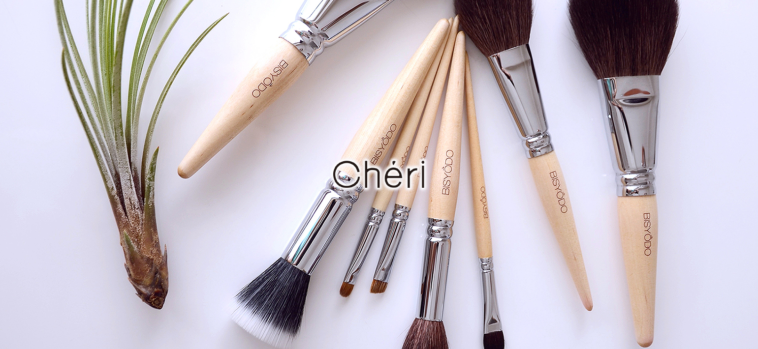 Bisyodo CH-CC Cream Stippling Brush, Cheri Series – Fude Beauty